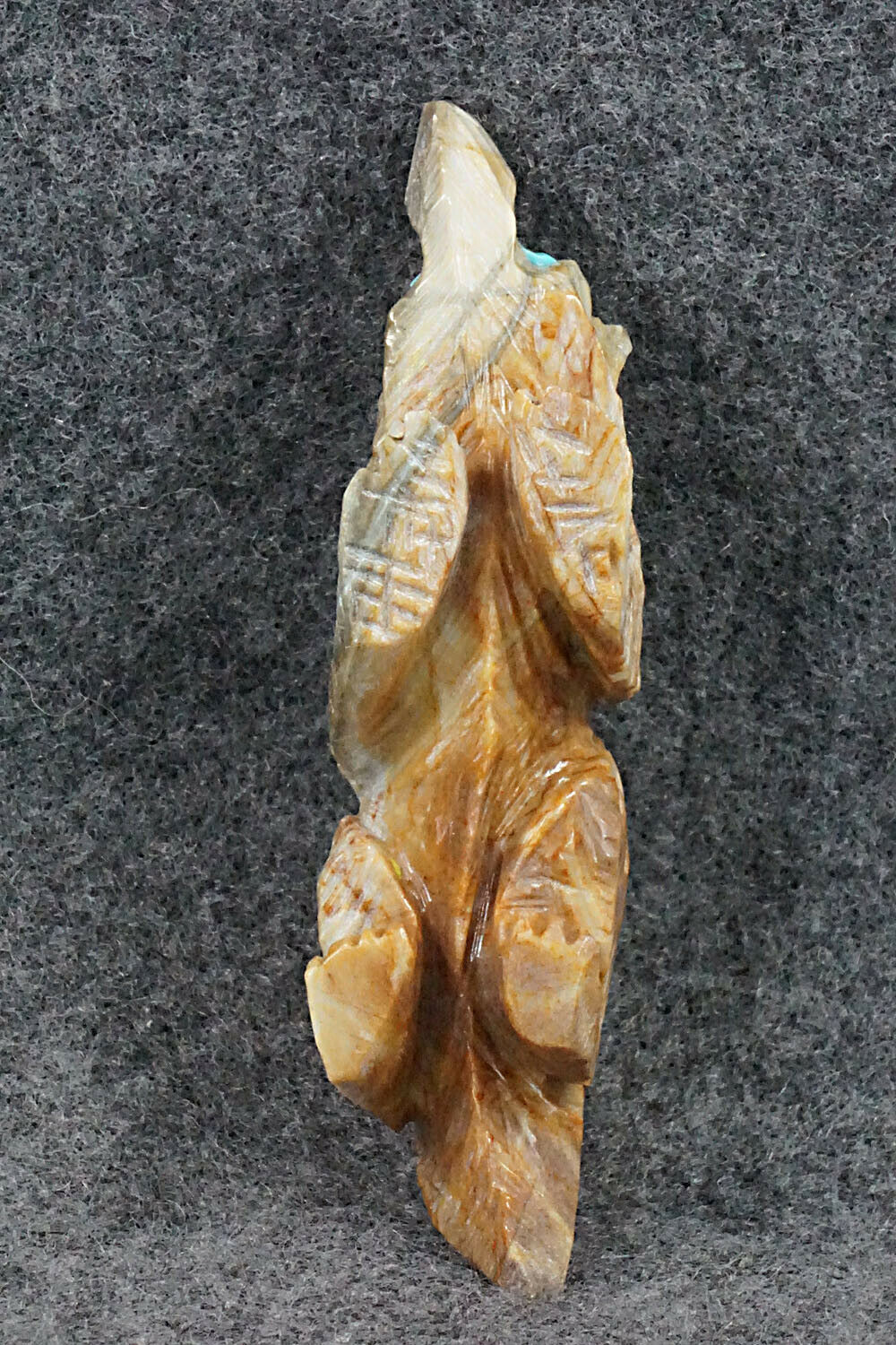 Wolf Zuni Fetish Carving - Alvin Haloo