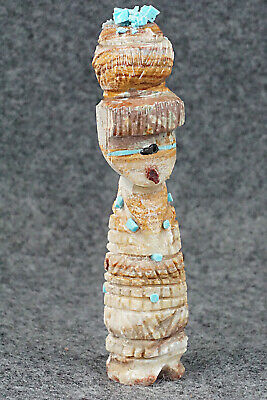 Corn Maiden Zuni Fetish Carving - Carl Etsate