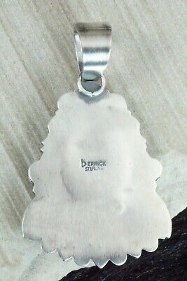 Turquoise and Sterling Silver Pendant - Derrick Gordon