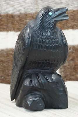 Crow Zuni Fetish Carving - Derrick Kaamasee