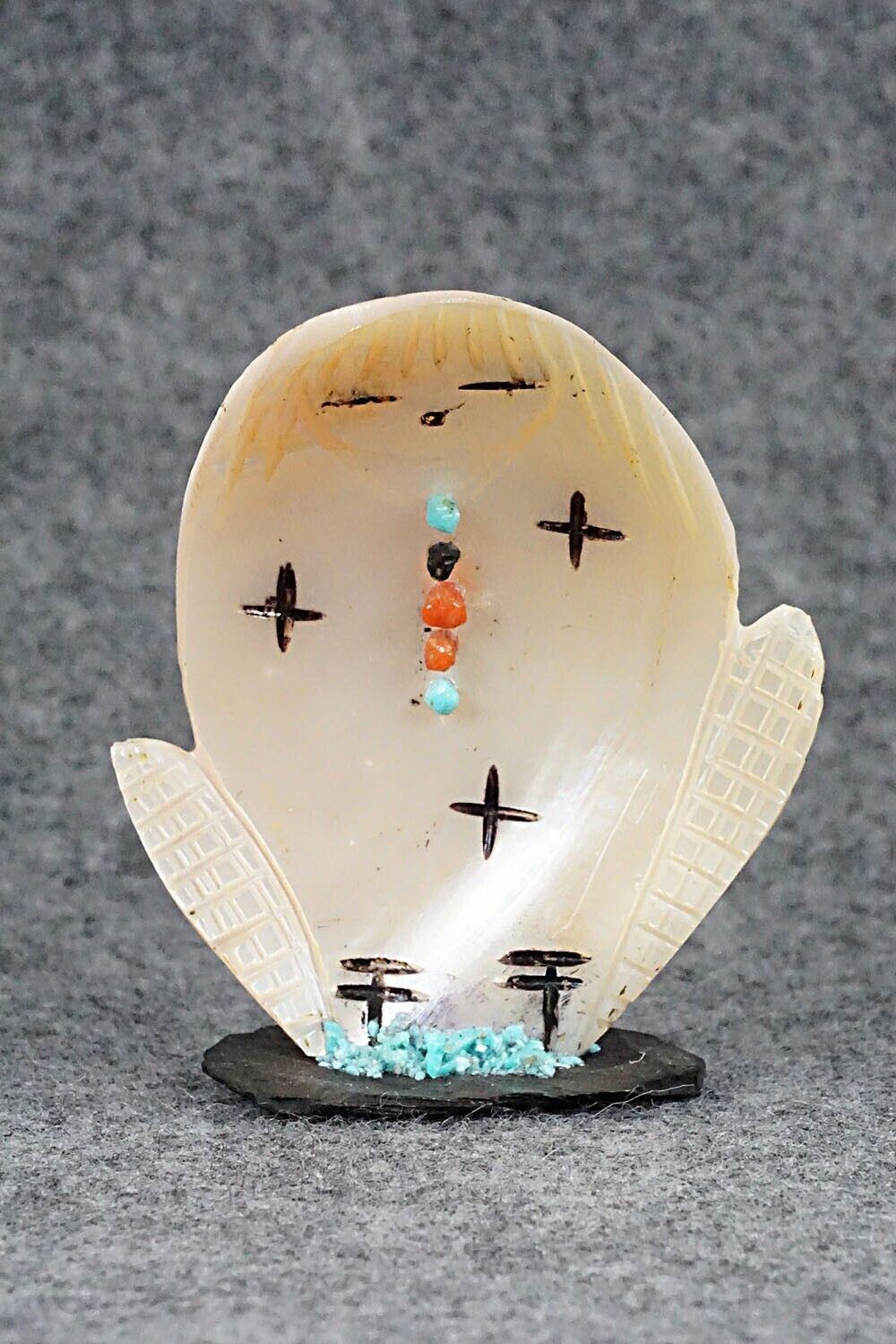 Corn Maiden Zuni Fetish Carving - Stuart Quandelacy
