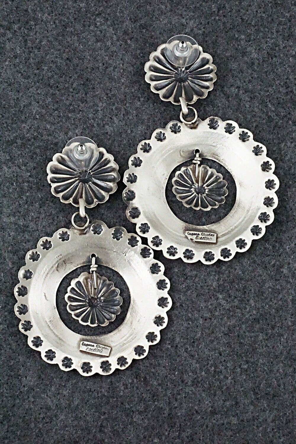 Sterling Silver Earrings - Eugene Charley