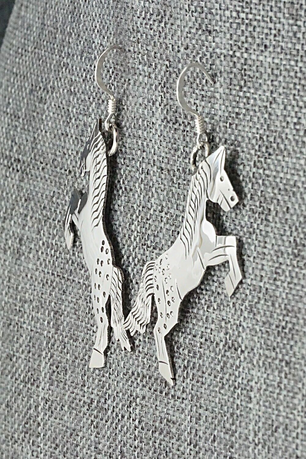 Sterling Silver Earrings - Louise Yazzie