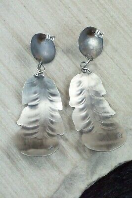 Turquoise & Sterling Silver Earrings - Gabrielle Yazzie