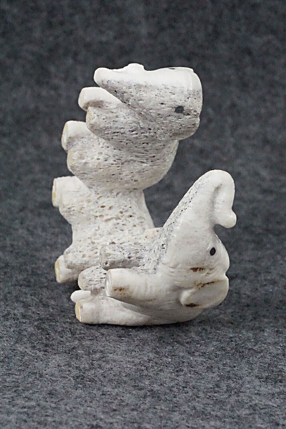 Elephant Zuni Fetish Carving - Maxx Laate