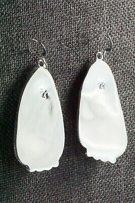 Navajo Turquoise & Sterling Silver Earrings - Sharon McCarthy