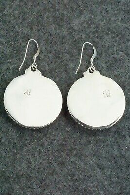 Turquoise & Sterling Silver Earrings - Genevieve Francisco