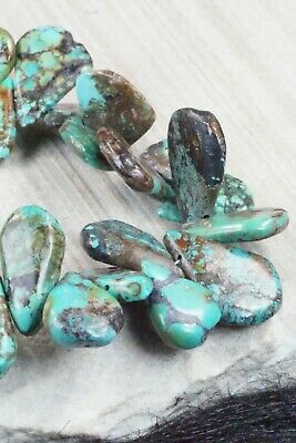 Turquoise & Sterling Silver Necklace - Navajo