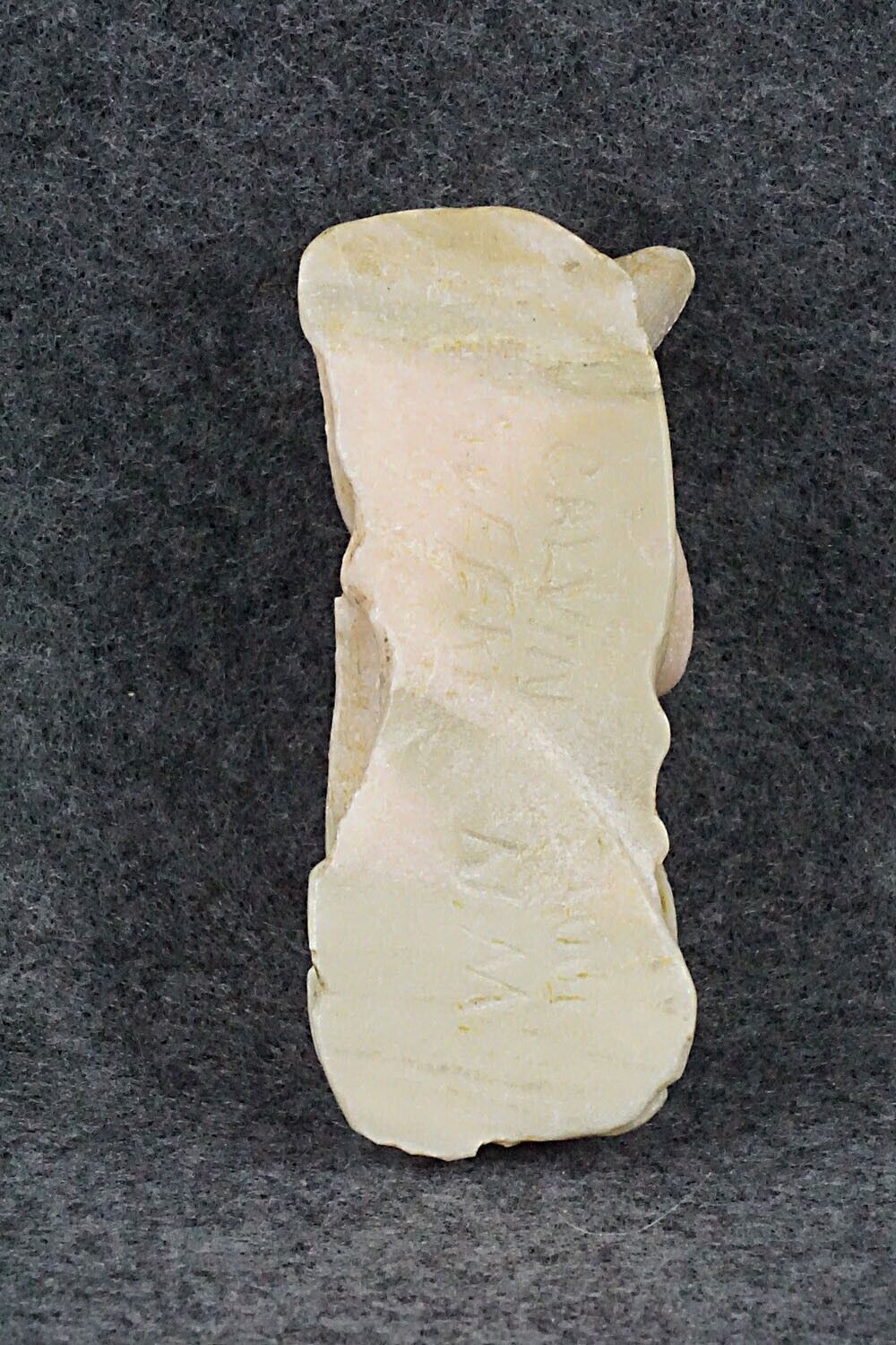 Wolf Zuni Fetish Carving - Calvin Weeka