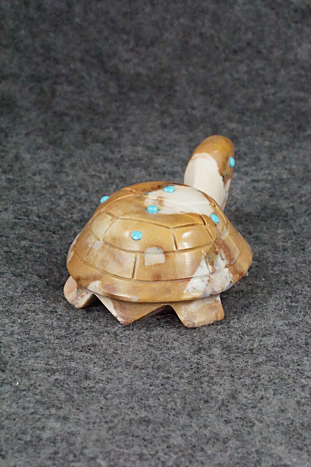 Turtle Zuni Fetish Carving - Ronnie Lunasee