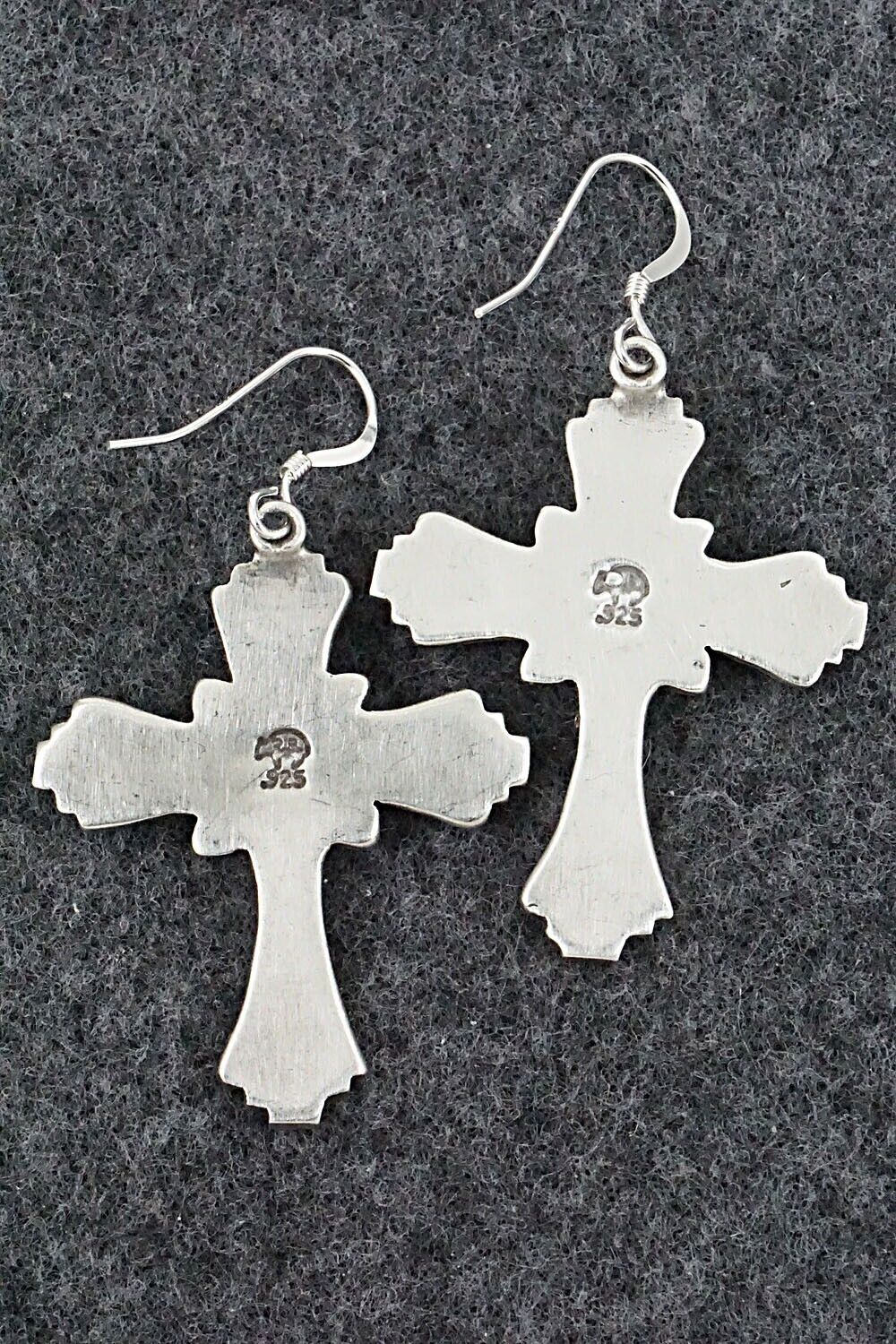 Turquoise & Sterling Silver Earrings - Louise Joe