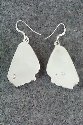 Turquoise & Sterling Silver Earrings - Genevieve Francisco