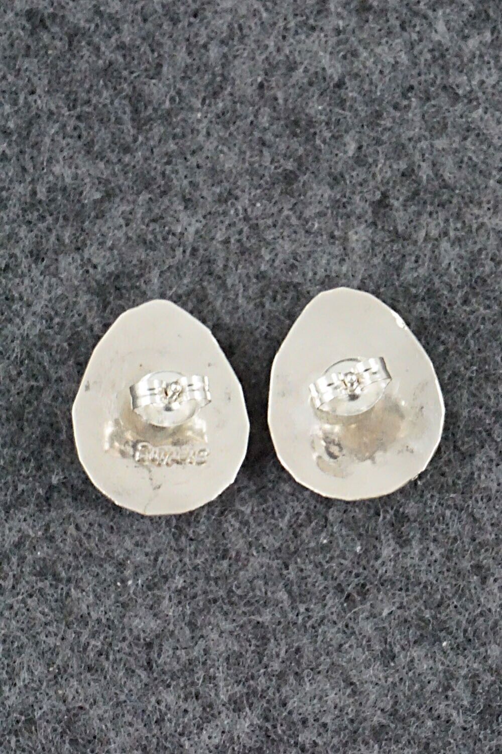 Turquoise & Sterling Silver Earrings - Leta Parker