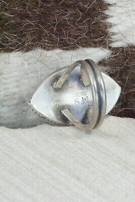 Turquoise and Sterling Silver Ring - Selina Warner - Size 6.75