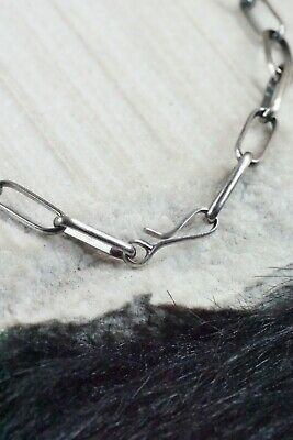 Navajo Sterling Silver Chain Necklace - Sally Shurley
