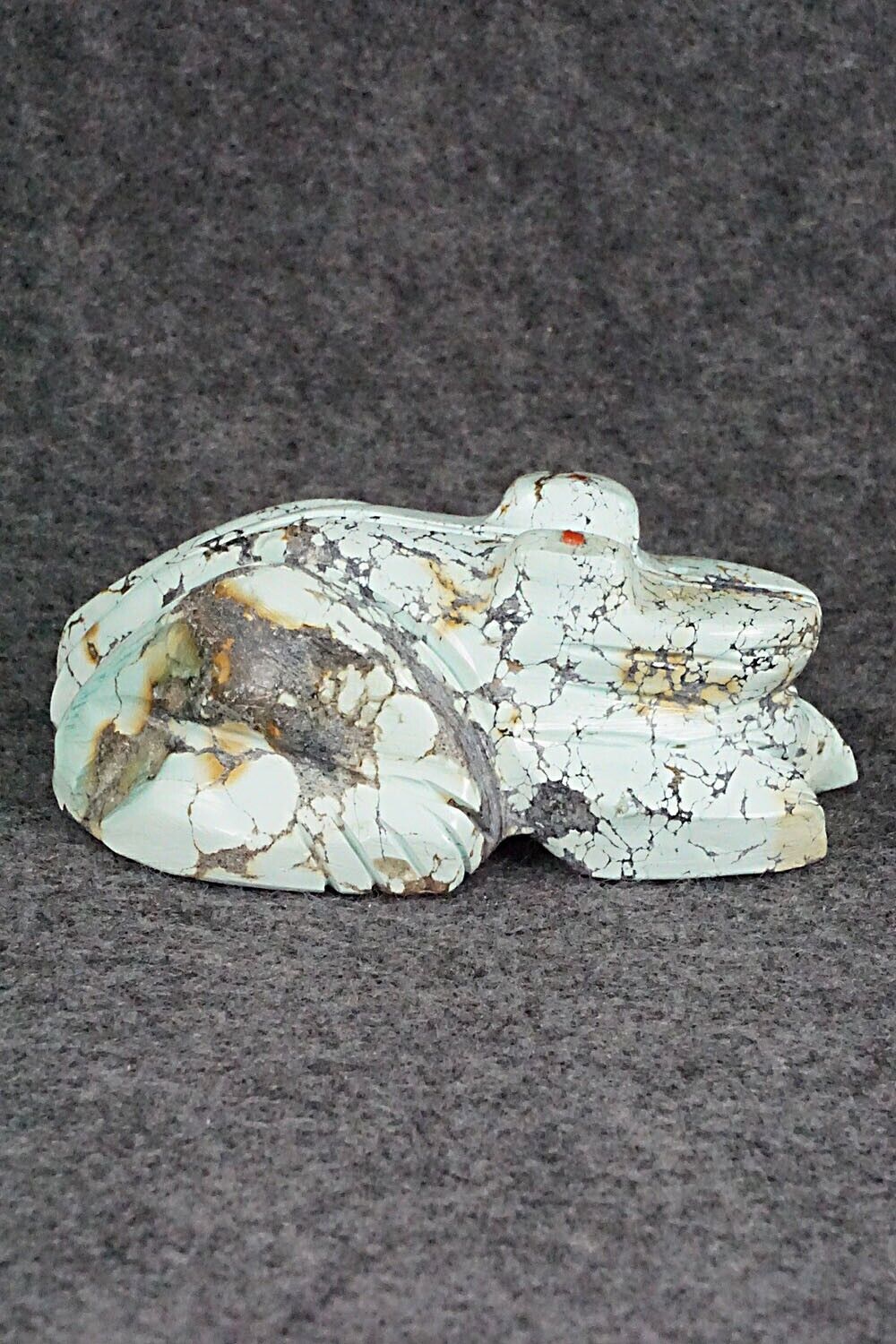 Frog Zuni Fetish Carving - Louise Ponchuella