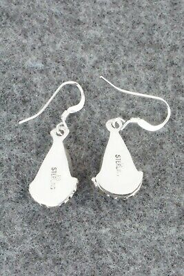 Onyx & Sterling Silver Earrings - Elaine Shirley