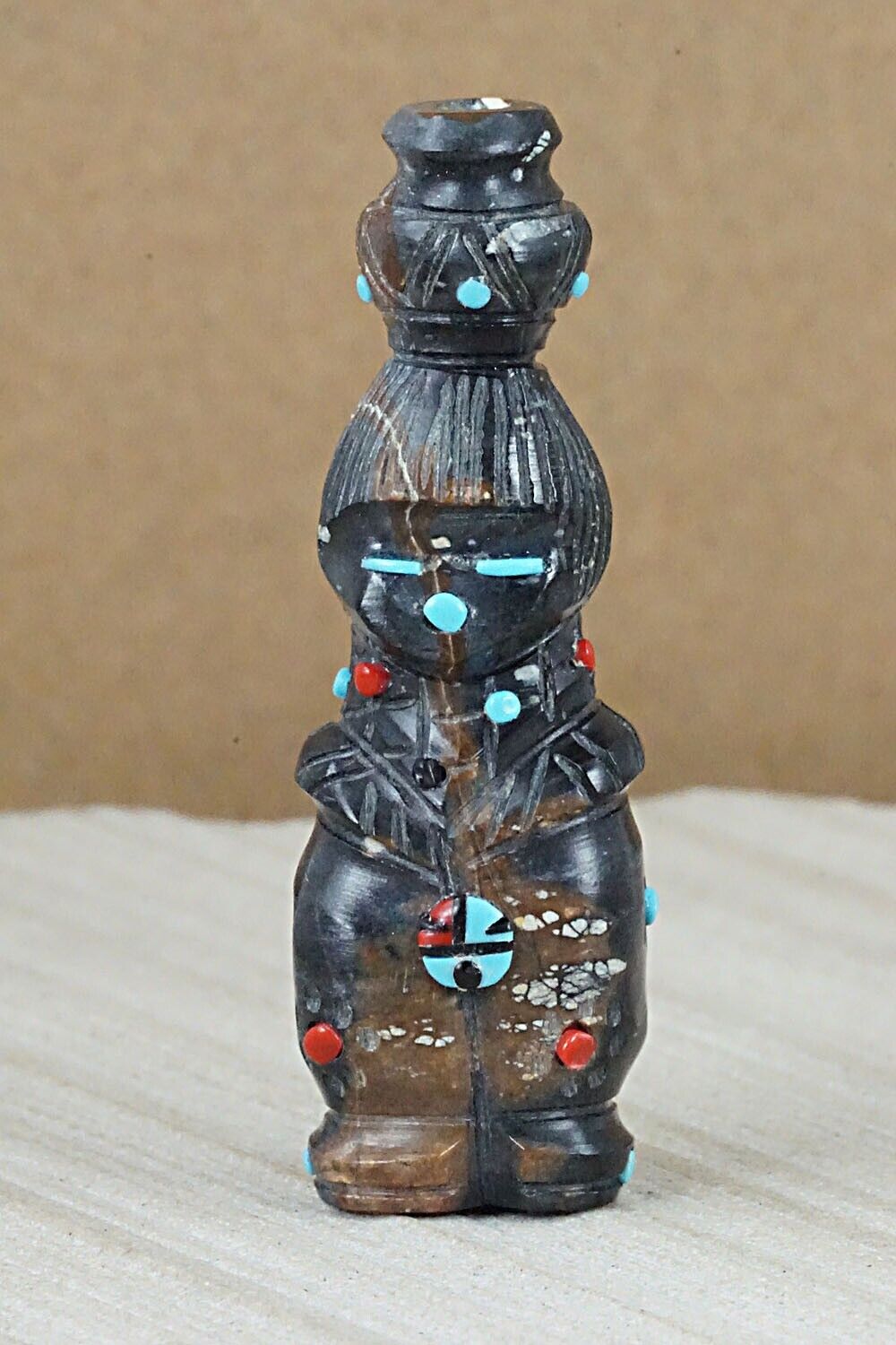 Ola Maiden Zuni Fetish Carving - Danette Laate