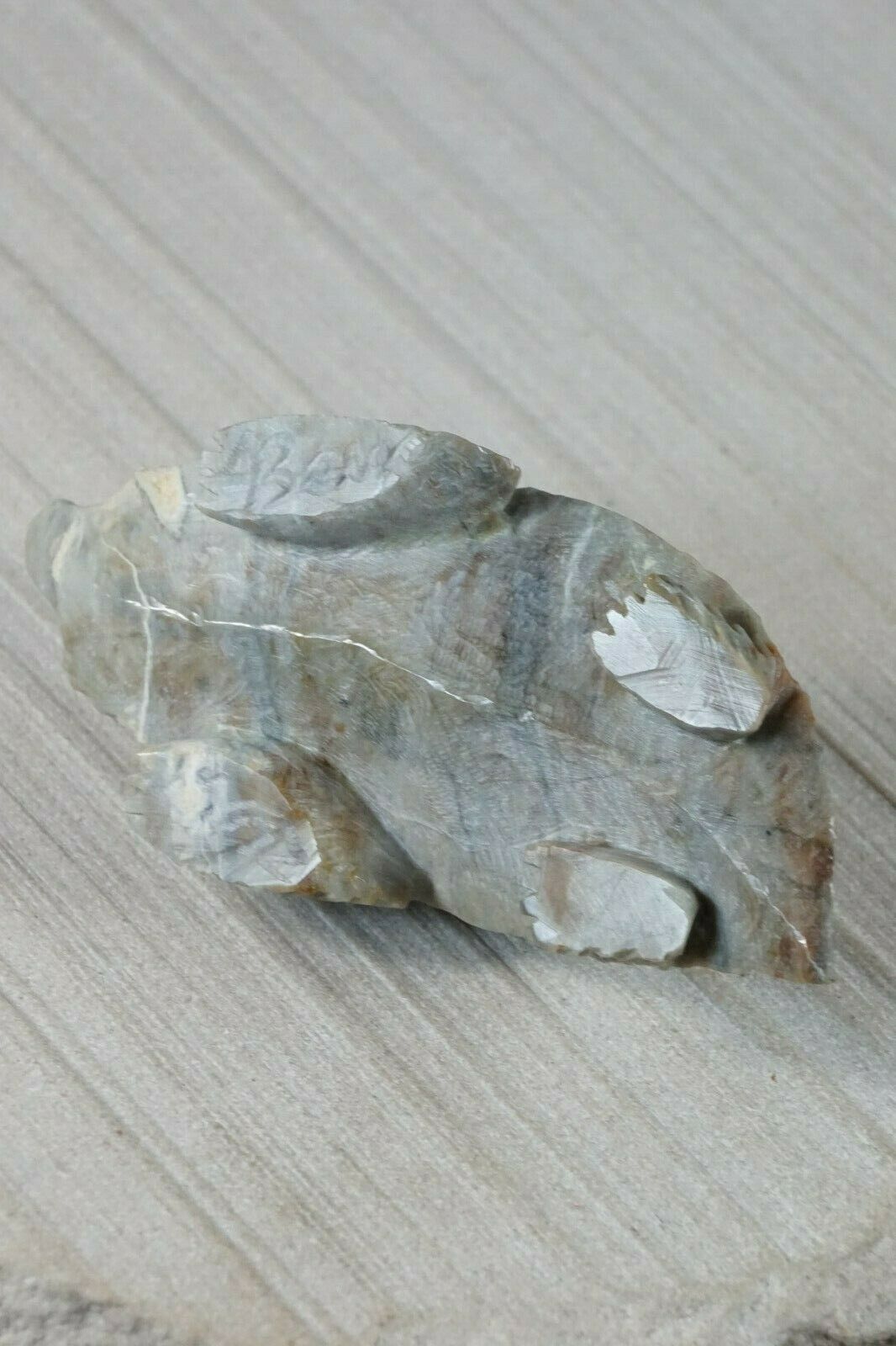 Badger Zuni Fetish Carving - Ben Kaamasee - High Lonesome Trading