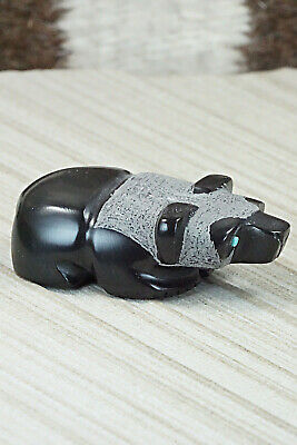 Bear Zuni Fetish Carving - Reynold Lunasee
