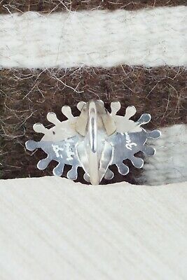 Turquoise and Sterling Silver Ring - Philander Gia - Size 8