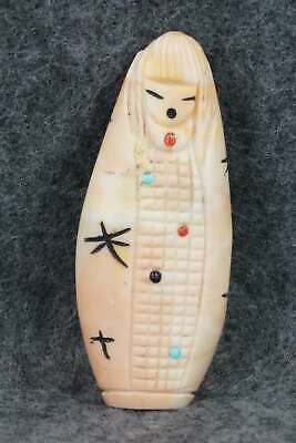 Corn Maiden Zuni Fetish Carving - Sandra Quandelacy