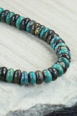 Turquoise & Sterling Silver Necklace - Navajo