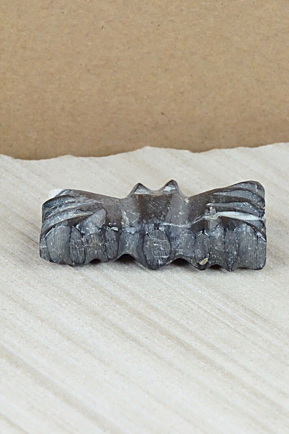 Bat Zuni Fetish Carving - Kelly Lementino