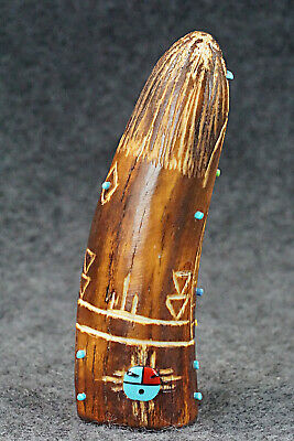 Corn Maiden Zuni Fetish Carving - Jared Amesoli