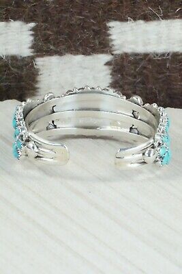Turquoise & Sterling Silver Bracelet - Jaz Wilson