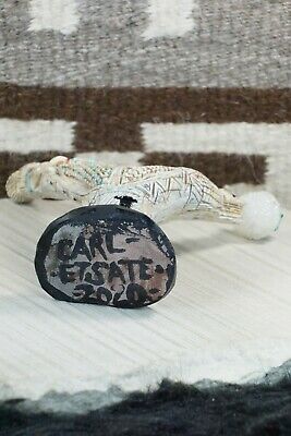 Corn Maiden Zuni Fetish Carving - Carl Etsate