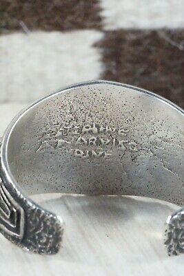 Coral & Sterling Silver Bracelet - Delbert Arviso