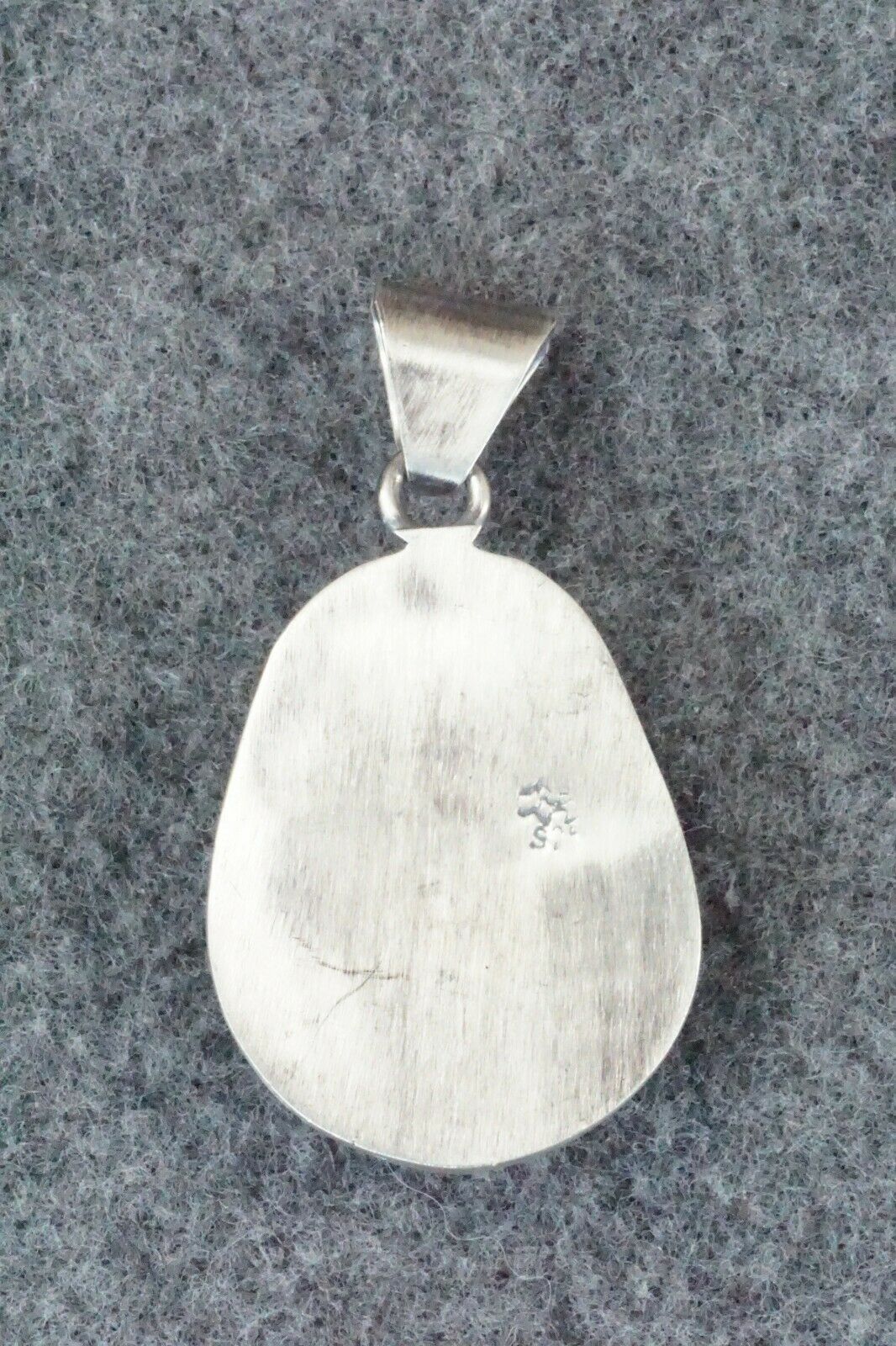 Turquoise and Sterling Silver Pendant - Sharon McCarthy
