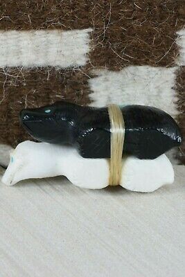 Bear Zuni Fetish Carving - Herbert Halate - High Lonesome Trading