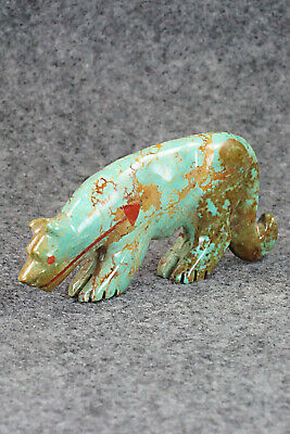 Mountain Lion Zuni Fetish Carving - Andres Quandelacy