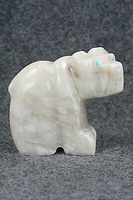 Bear Zuni Fetish Carving - Gilbert Lonjose