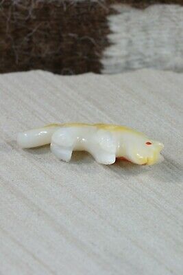 Mountain Lion Zuni Fetish Carving - Andres Quandelacy