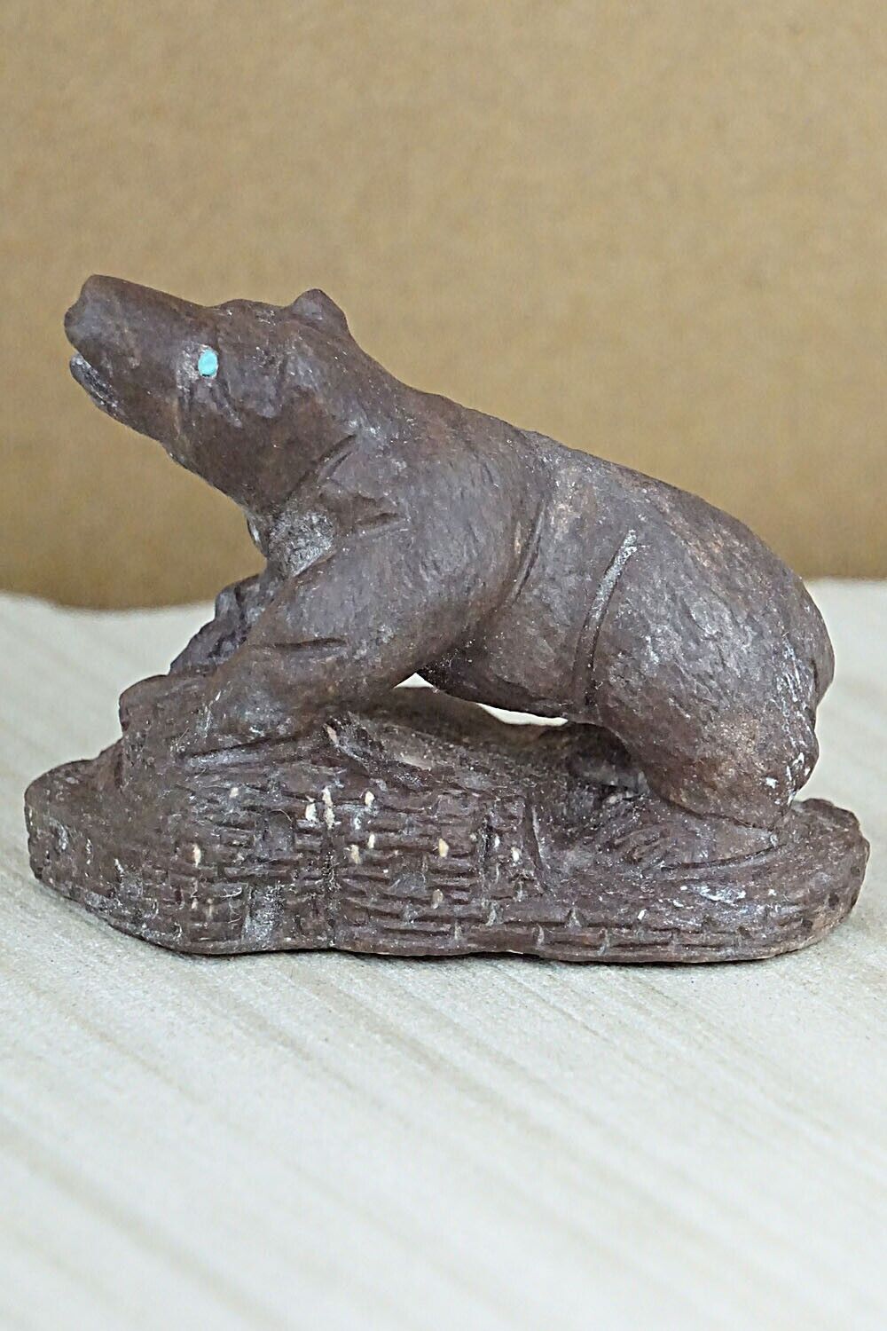Bear Zuni Fetish Carving - Herbert Him