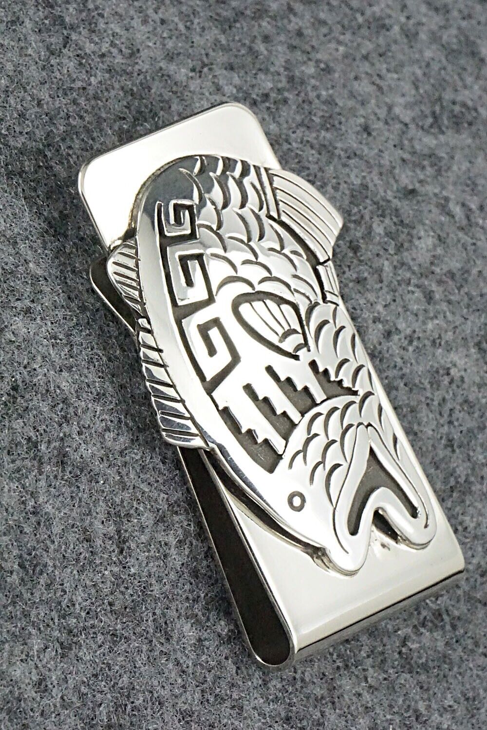 Sterling Silver & Stainless Steel Money Clip - Sonny Gene