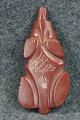 Badger Zuni Fetish Carving - Adrian Cachini