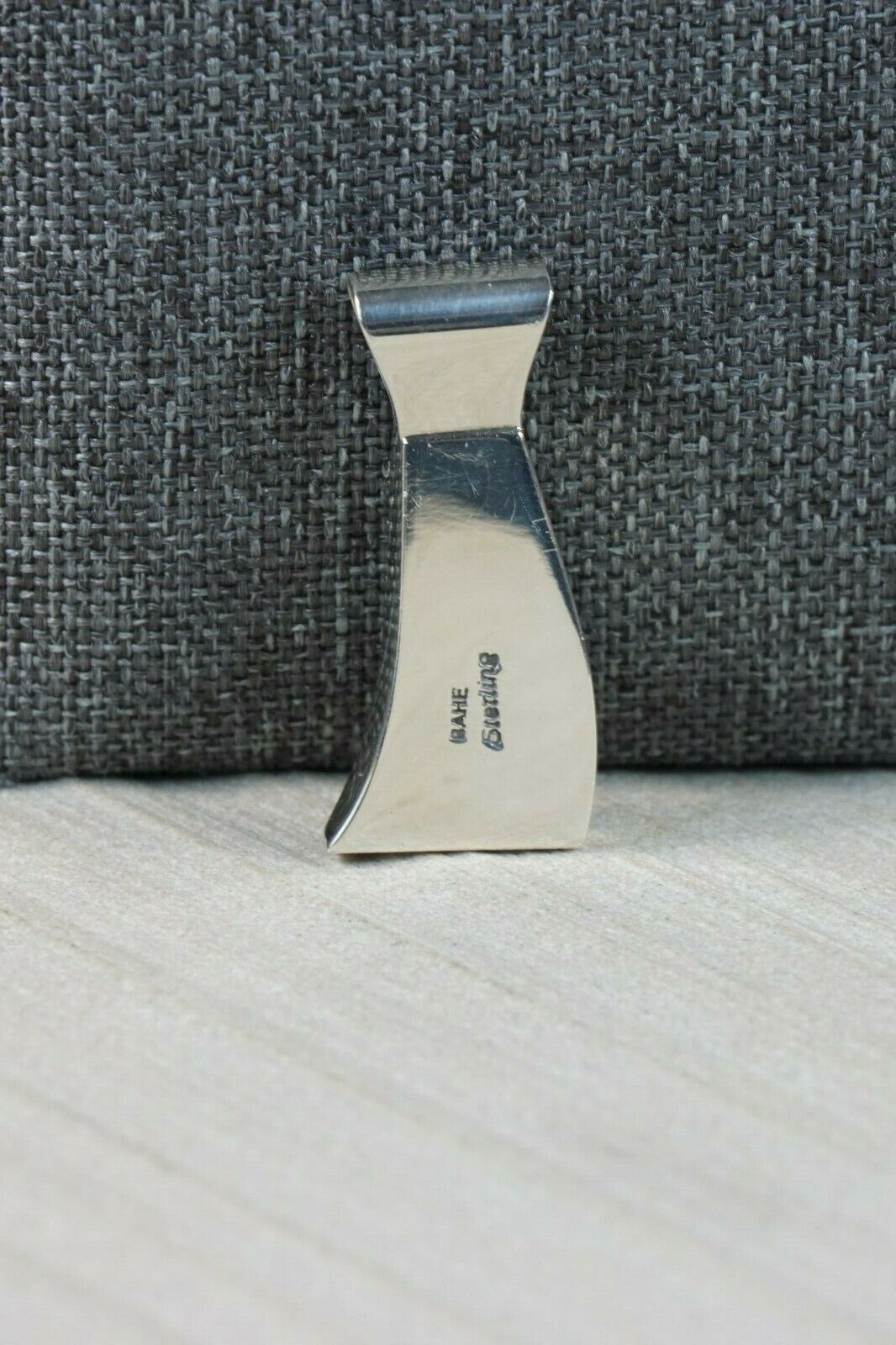 Navajo Sterling Silver Pendant - James Bahe - High Lonesome Trading