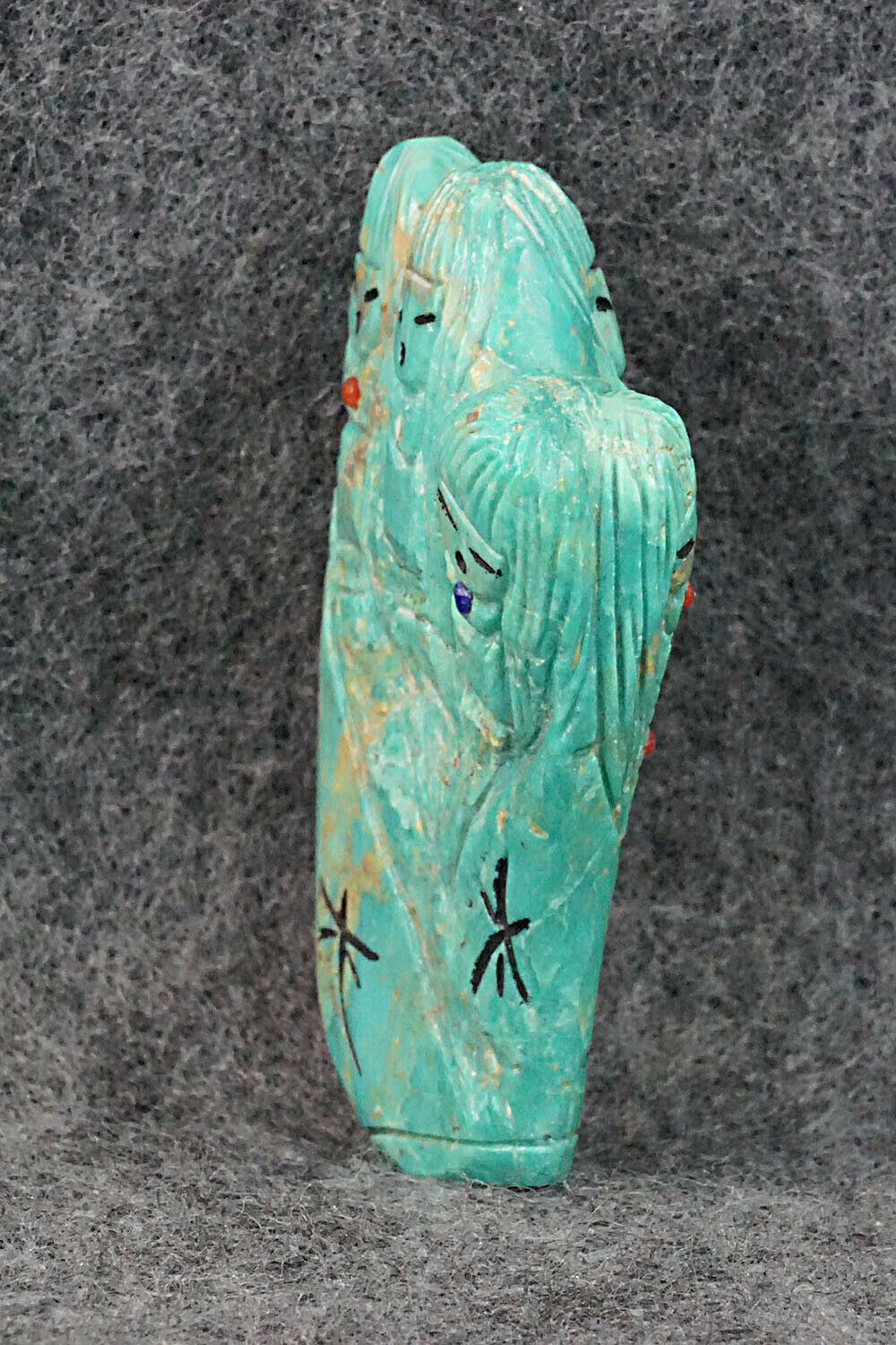 Corn Maiden Zuni Fetish Carving - Sandra Quandelacy