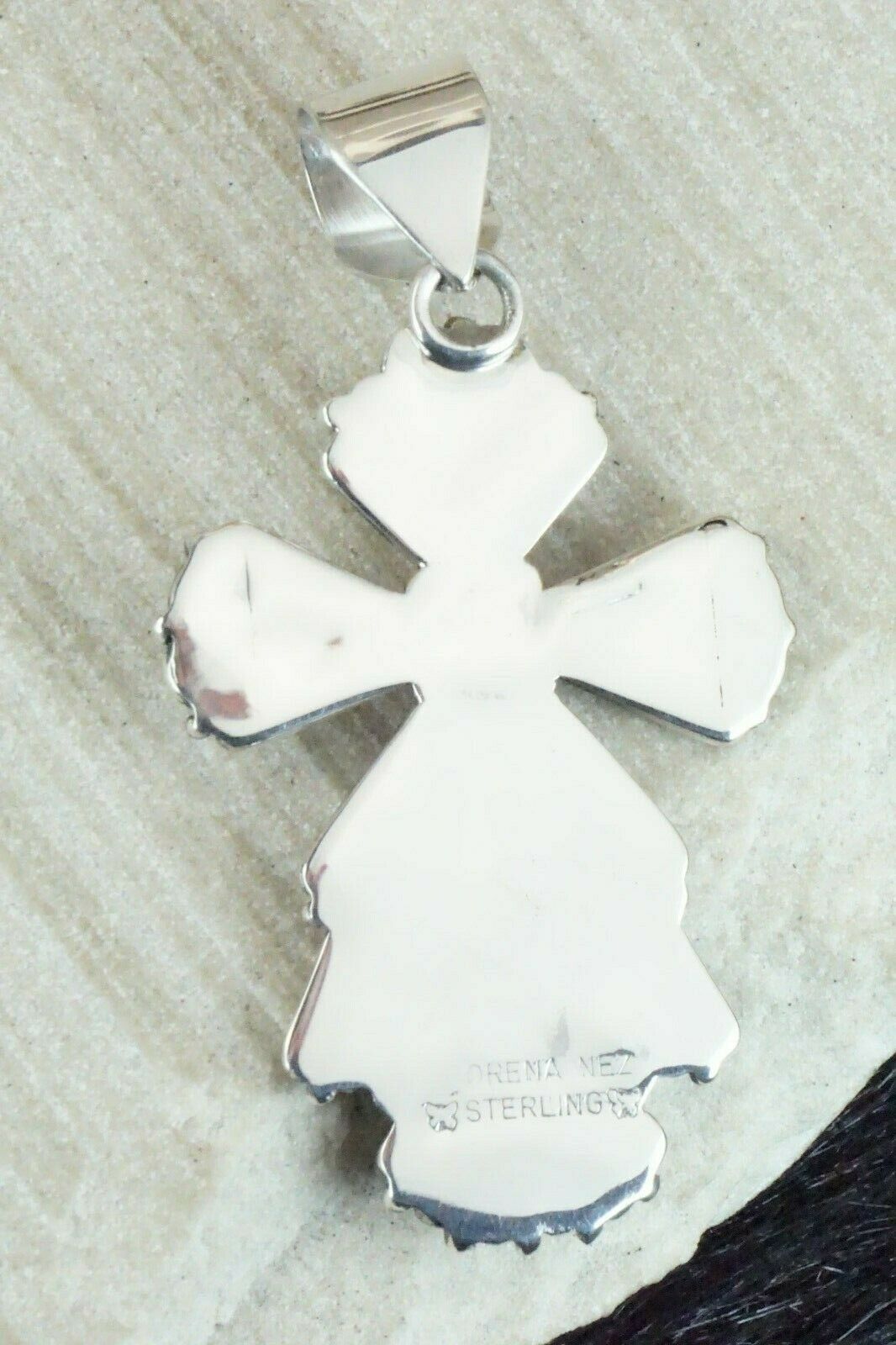 Sterling Silver Pendant - Lorena Nez