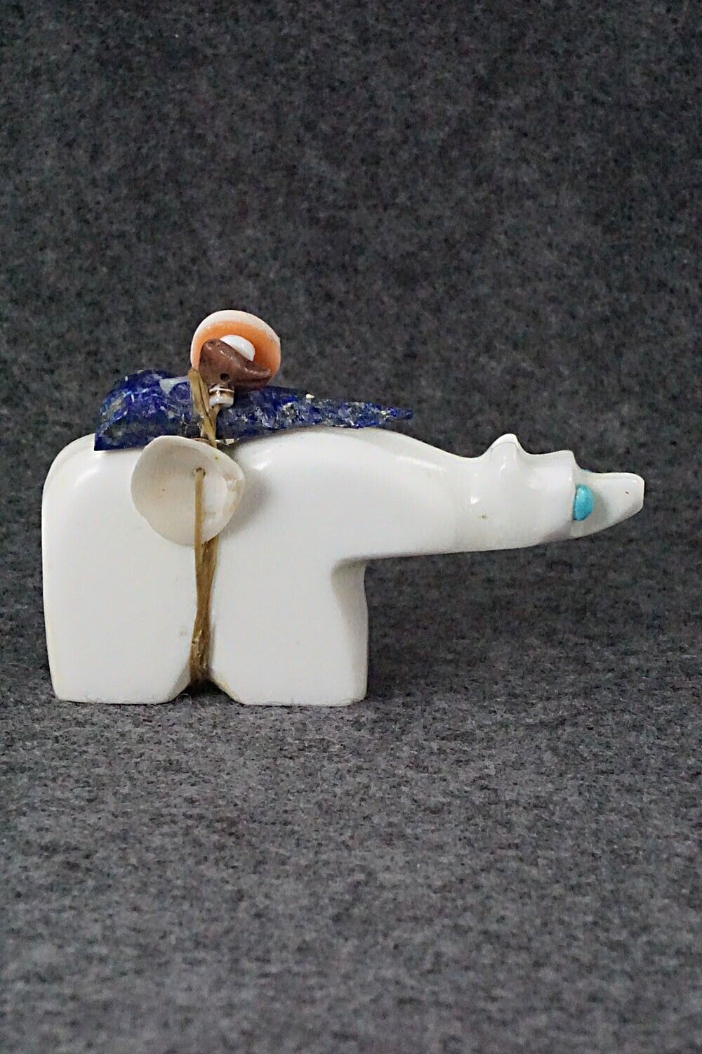 Bear Zuni Fetish Carving - Lance Deysee