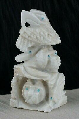 Multi- Directional Zuni Fetish Carving - Jerrold Lahaleon - High Lonesome Trading