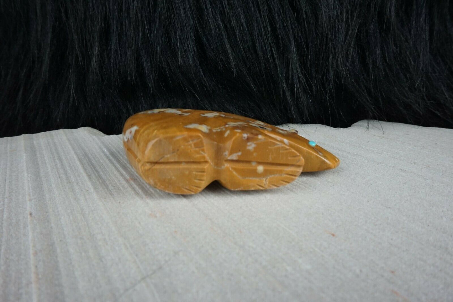 Bear Zuni Fetish Carving - Ronnie Lunasee - High Lonesome Trading