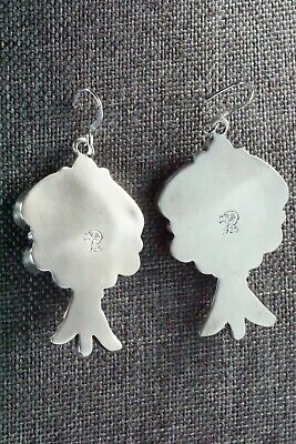 Turquoise & Sterling Silver Earrings - Bobby Platero