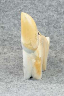 Wolf Zuni Fetish Carving - Enrike Leekya