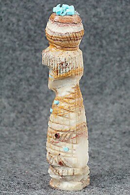 Corn Maiden Zuni Fetish Carving - Carl Etsate