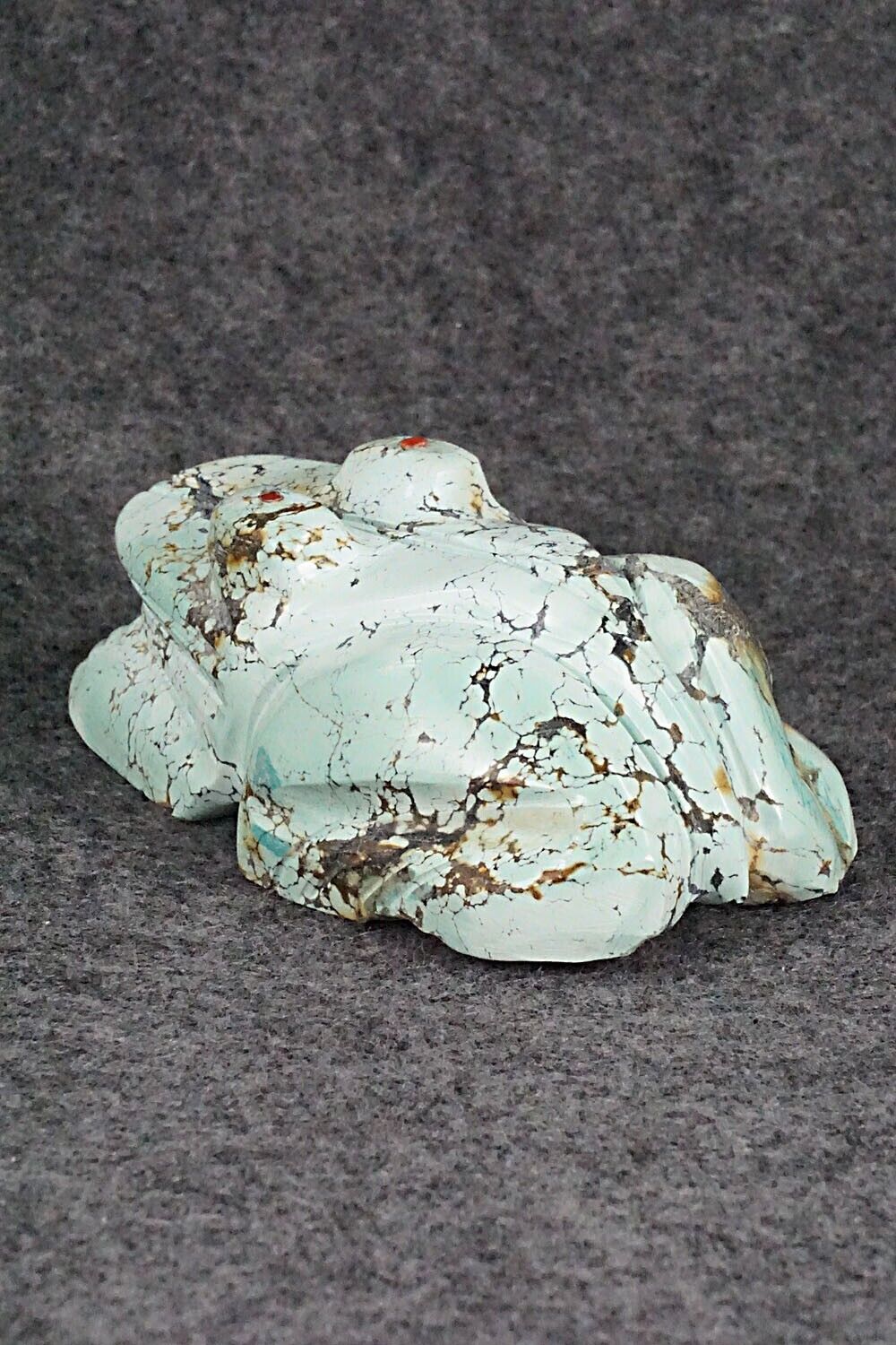 Frog Zuni Fetish Carving - Louise Ponchuella